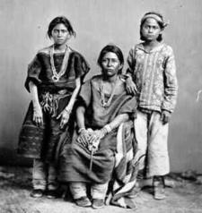 native american indian family-wearing jewelry